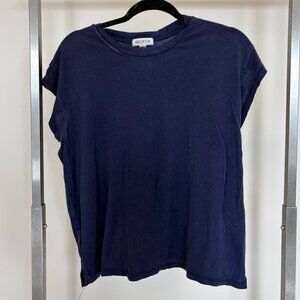 Wildfox Navy Relaxed Fit Tee – Size L